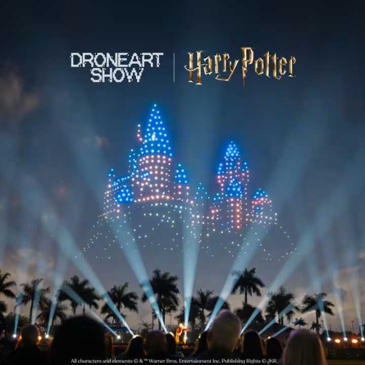 DroneArt Show: Harry Potter